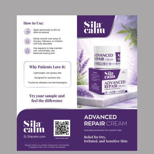 Silam Calm Cream Brochure