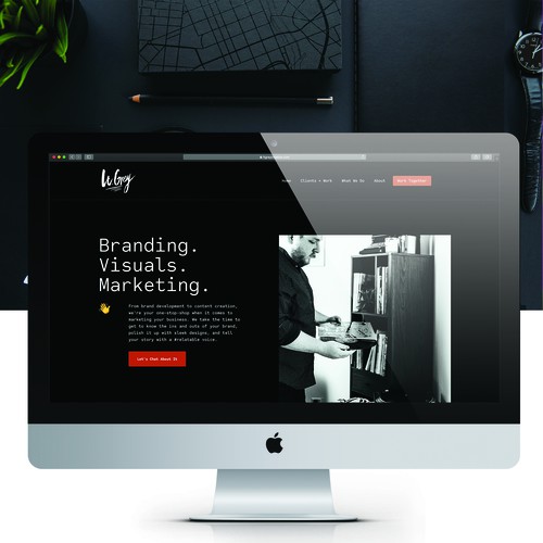 Lt Grey Creative Website