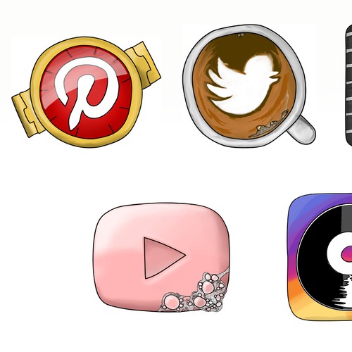 Social media Icons