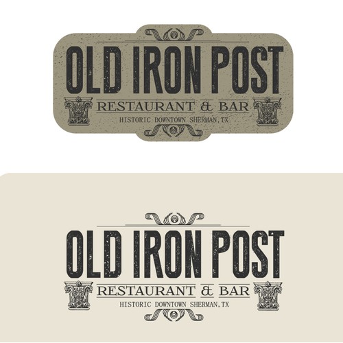 Vintage Texture Logo