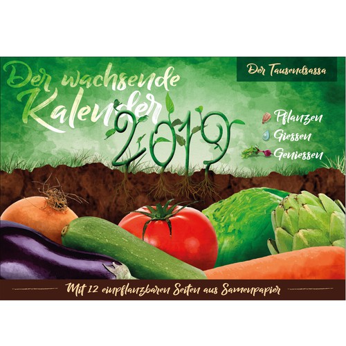 CALENDAR VEGETABLE 2019