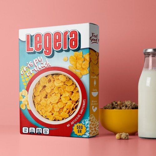 Breakfast Cereal Packaging Design