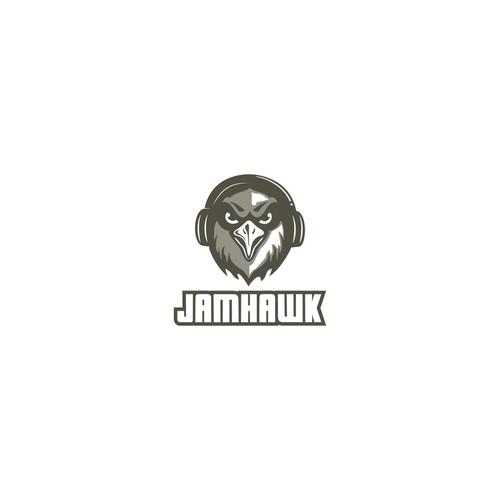 Fun, young logo needed for a new music discovery service called jamhawk!