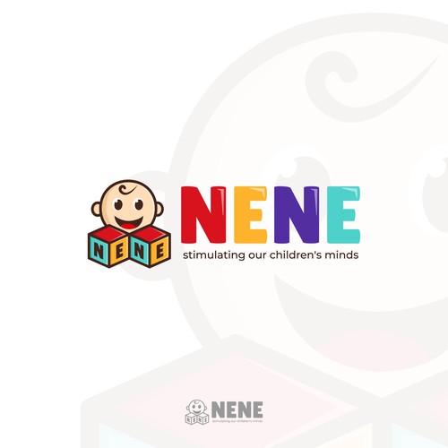 NENE Kids Toys Logo Design