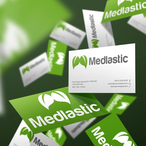 Medlastic Logo Design