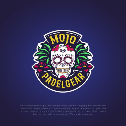 Strong Crest Logo for Mojo Padelgear