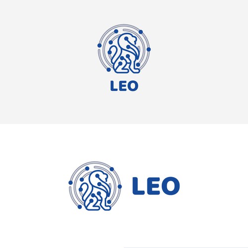 LEO logo for a network-based animal gene application