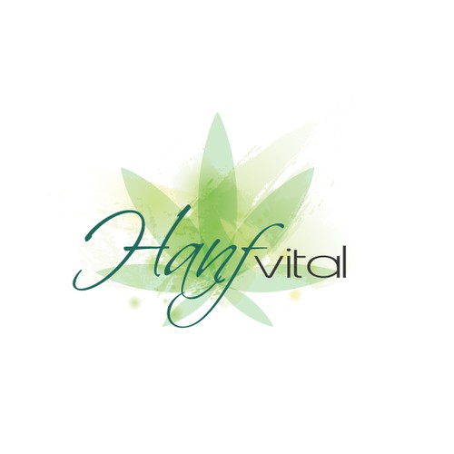 Logo Entwurf für Hanf Vital