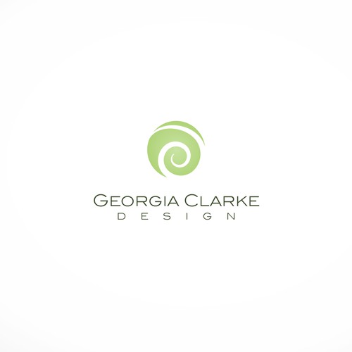 Spiral logo for Georgia Clarke