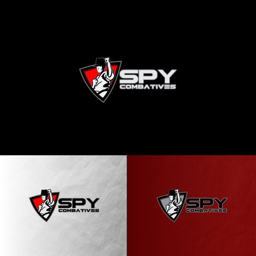 bold logo for spy detective