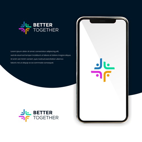 Better Together - Appealing logo for group therapy platform