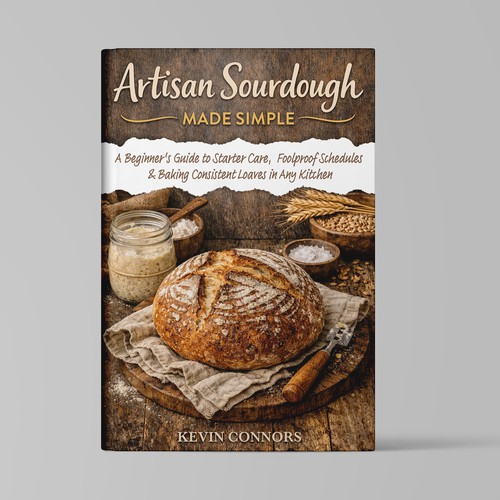 Artisan Sourdough Made Simple – Cookbook Cover