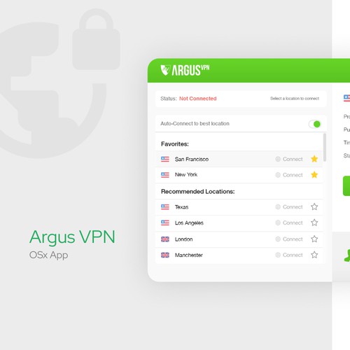 Argus VPN OSx App