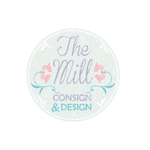 Shabby Chic winter Logo