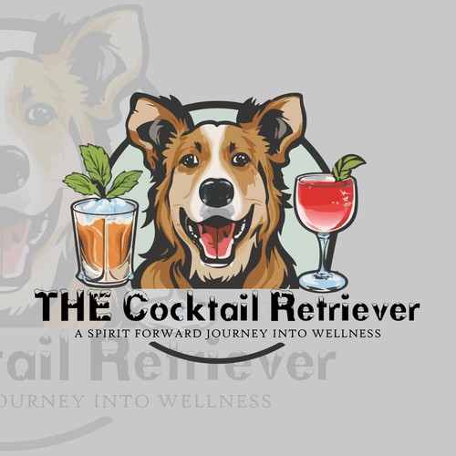 THE COCKTAIL RETRIEVER LOGO