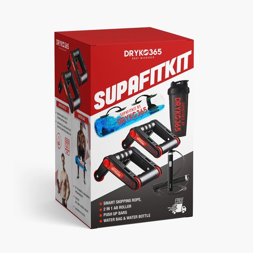 Supafitkit Packaging Box