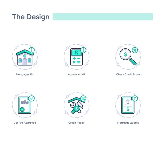 Premium FinTech & Real Estate Icon System for High-Growth Startups