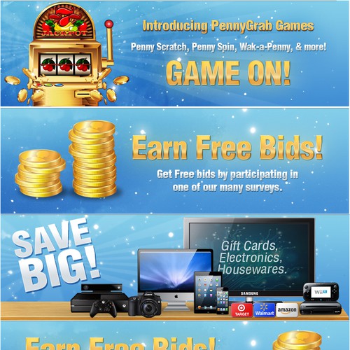 PennyGrab needs a new banner ad