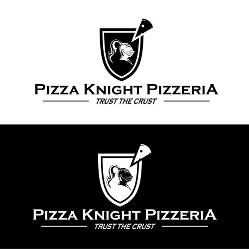 delicious pizza from knight shield