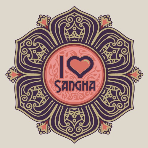 Sangha T-shirt design