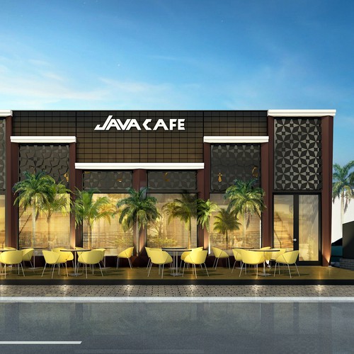 Java Cafe exterior design