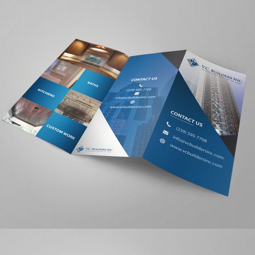 construction brochure design