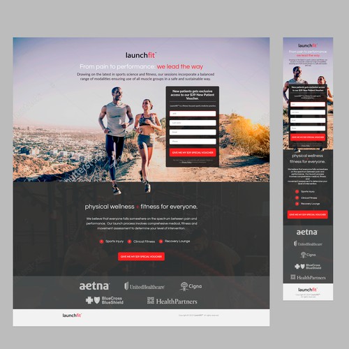 Landing Page Design