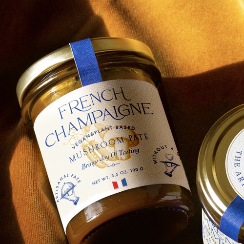 Label Design for French Pate