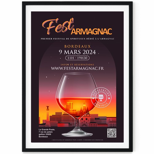 Fest Armagnac Poster Design