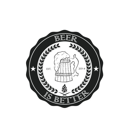 Beer Is Better Apparel Logo