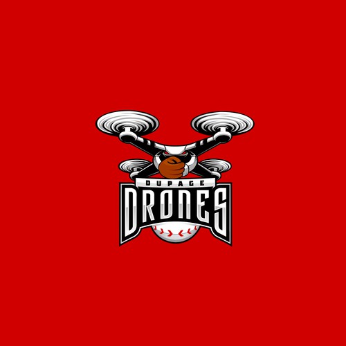 DuPage Drones Baseball Logo