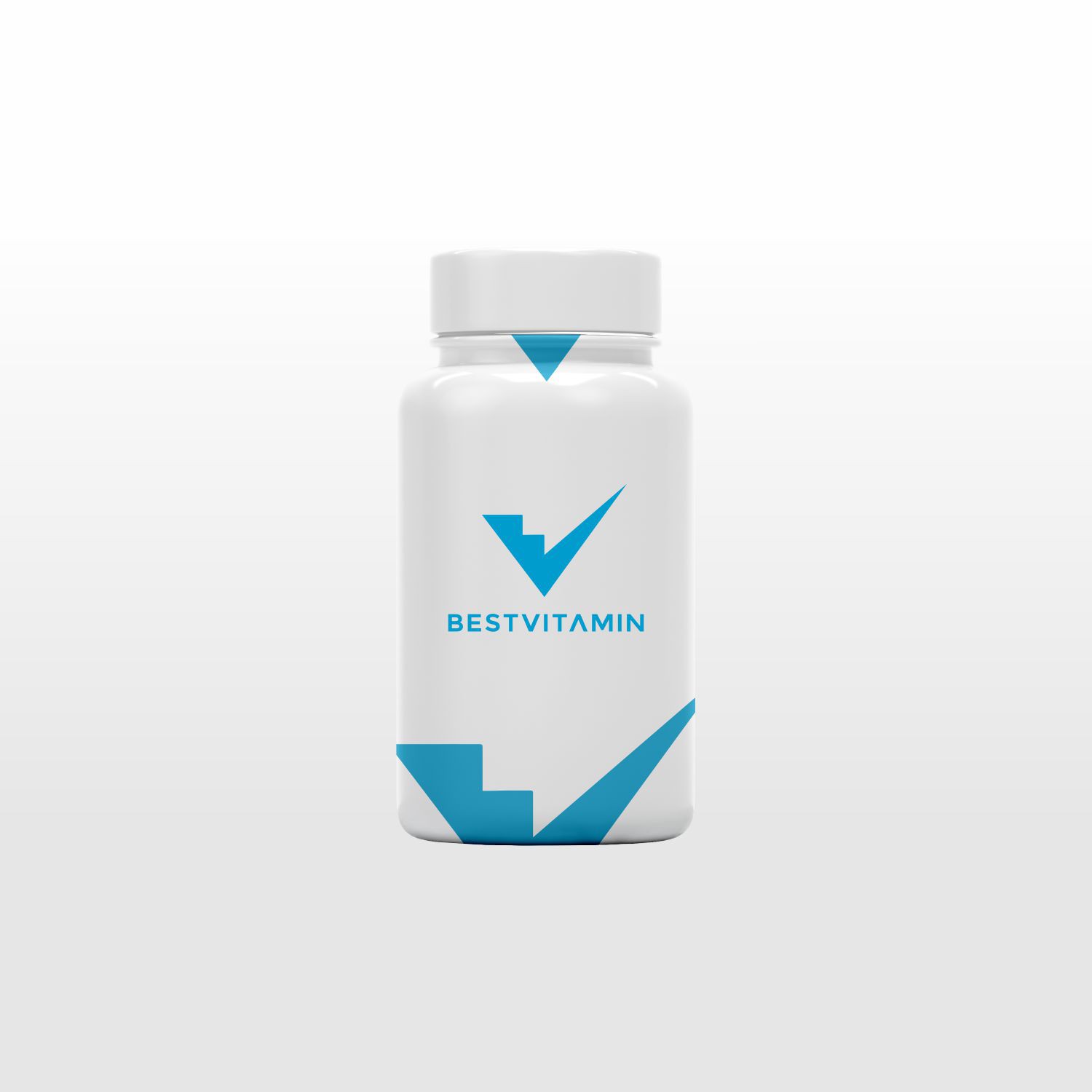 Futuristic Geometric Logo for the BEST vitamin brand