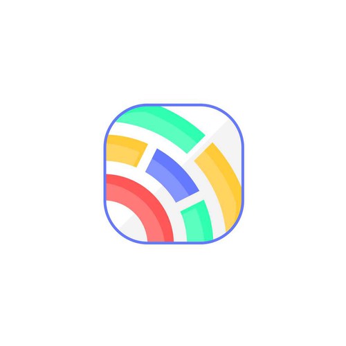 abstract button/icon for an app