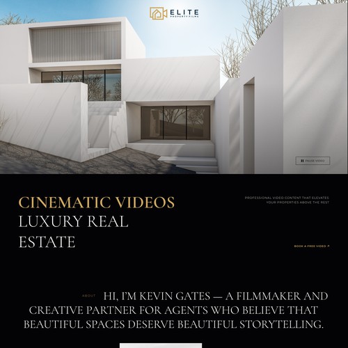 Luxury real estate videography