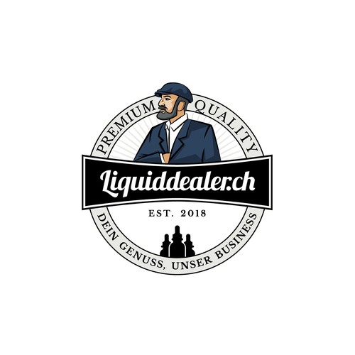 Liquiddealer.ch logo design