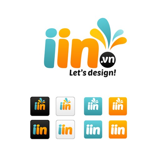 Logo design for iin