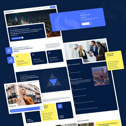 StrateShere | Squarespace Website