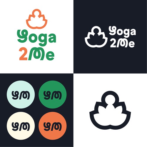 Design an Authentic Yoga2Me Online Brand