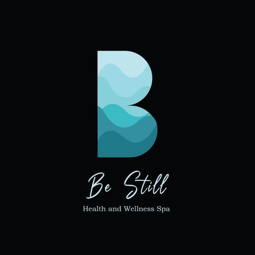 Be Still Health and Wellness Spa Logo Design