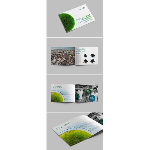 Create a high-end emotional booklet about our Social Recycling Company: BluePlanet
