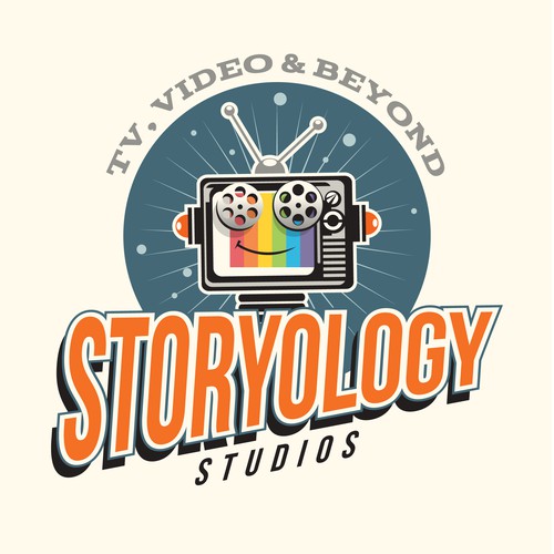 Create a Retro Sci Fi logo for Storyology Studios