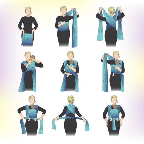 Design pamphlet illustration 
