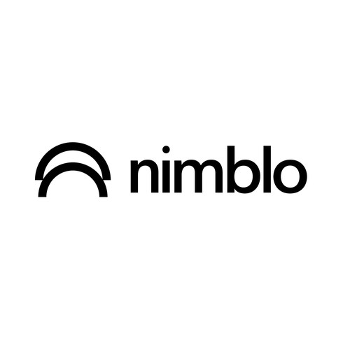 Modern and Creative logo for NimbloAI