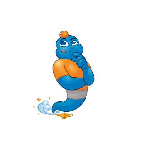 Genie Mascot