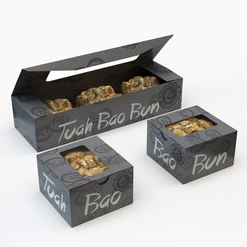 Packaging concept for Bao Bun Box