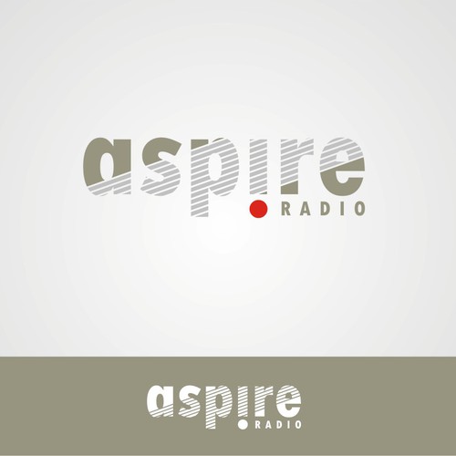 Create a logo for 'Aspire Radio'