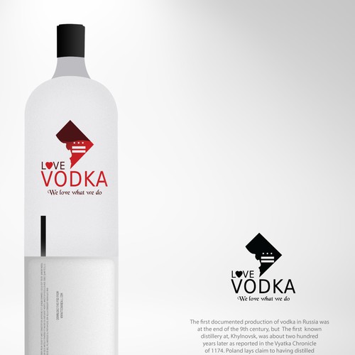 Logo concept for alcoholic beverage