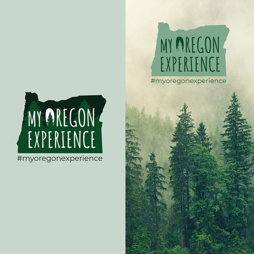 My Oregon Experience - logo design