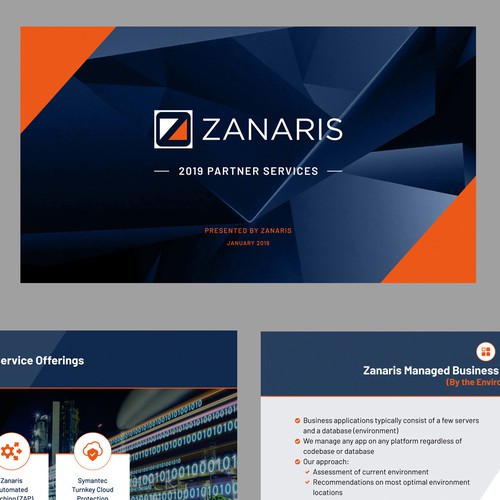 Product Deck for Zanaris