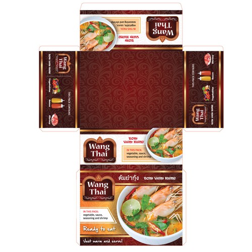 Thai food packaging